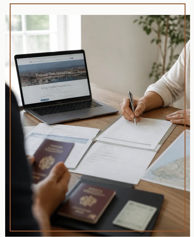 Оформление Digital Nomad и ВНЖ Португалии в Геленджике
