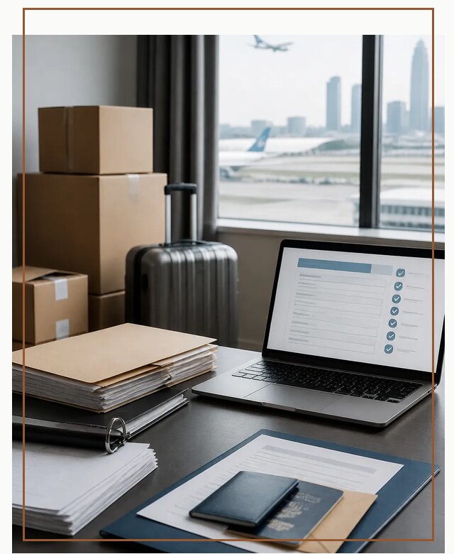 Сопровождение переезда в США под ключ для семьи в Геленджике